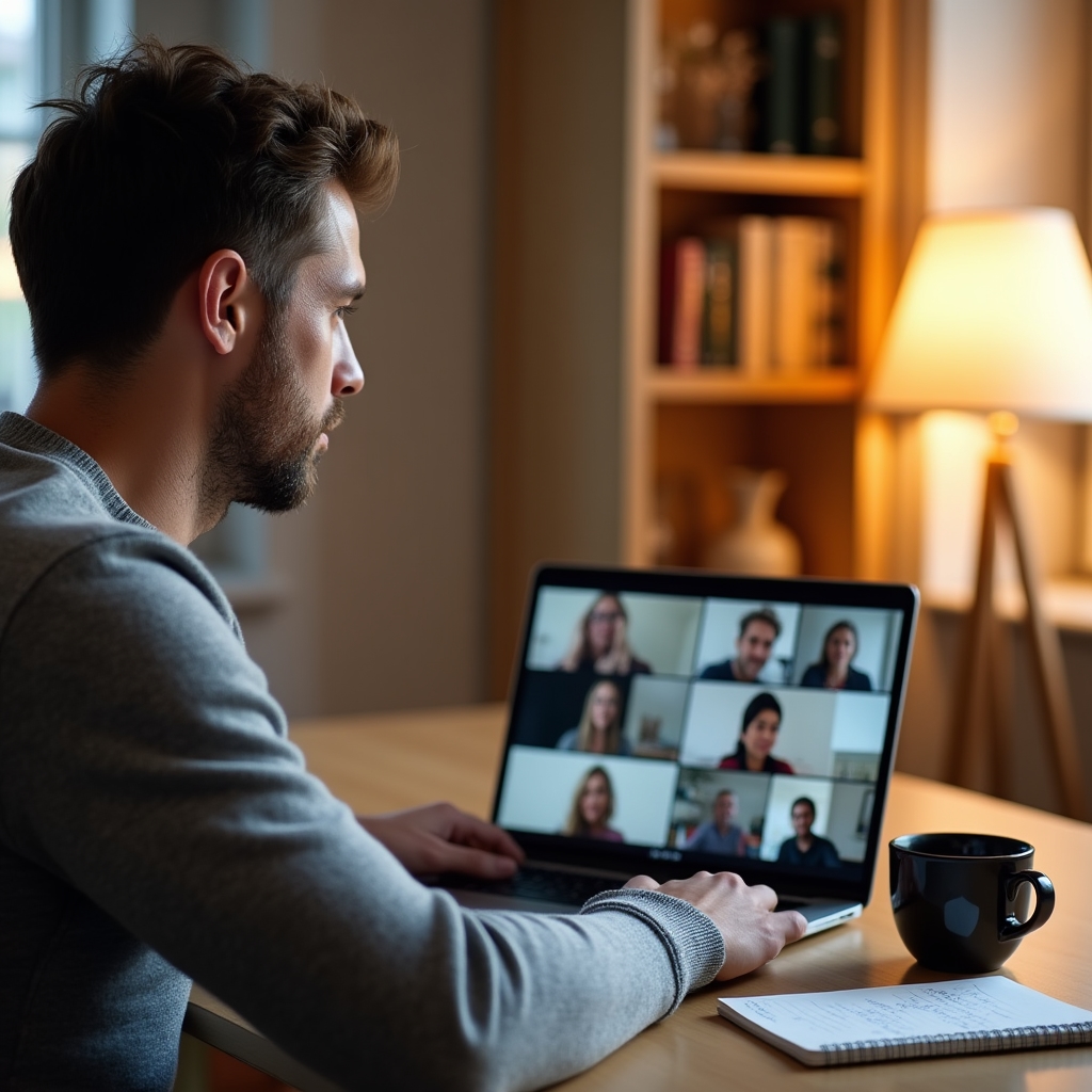 Účastníci online webináře o osobních financích